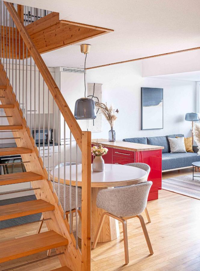 Modern 3Bdr Duplex With Skyroof In Trendy Zurich West Apartment Exterior photo