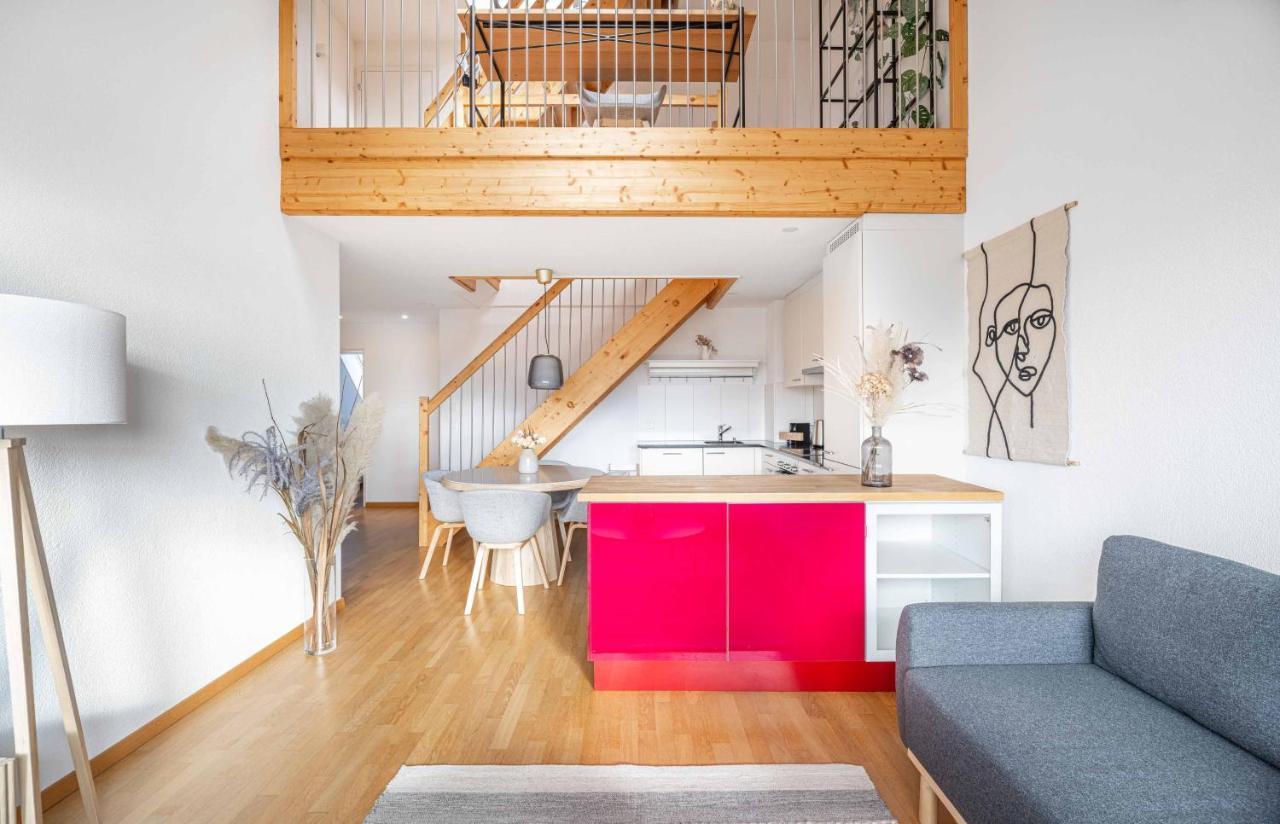 Modern 3Bdr Duplex With Skyroof In Trendy Zurich West Apartment Exterior photo