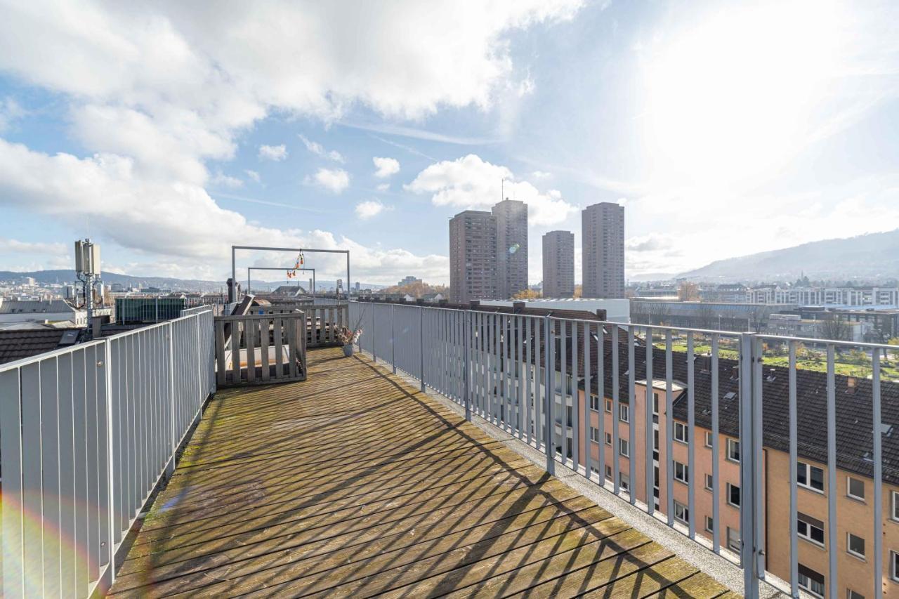 Modern 3Bdr Duplex With Skyroof In Trendy Zurich West Apartment Exterior photo